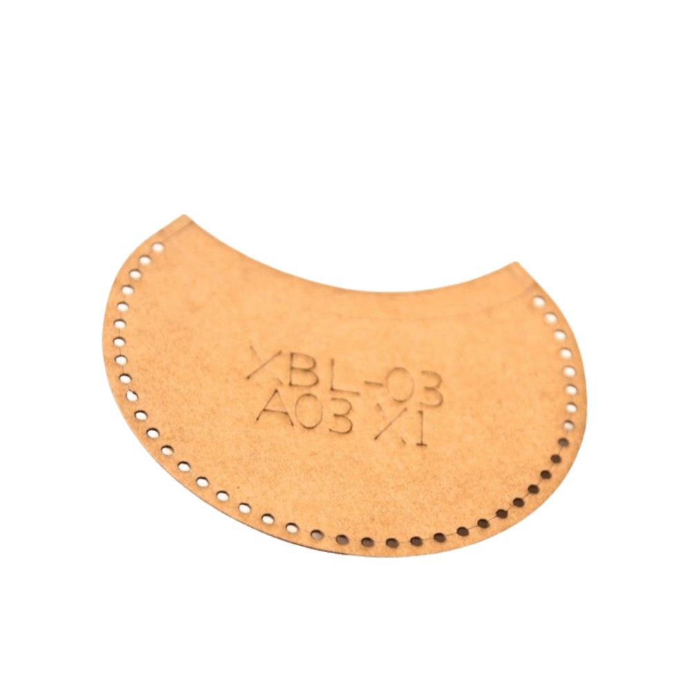 DIY Leather Tool Template Pen Container Handmade Leather Stencil Brush Pot Making Acrylic Leather Making Mold