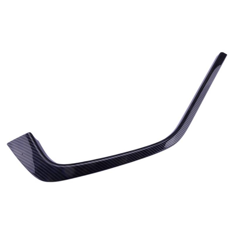 

1 Pair Car Front Bumper Center Upper Grille Covers Trims Fit For Toyota RAV4 -2024 Carbon Fiber Style ABS