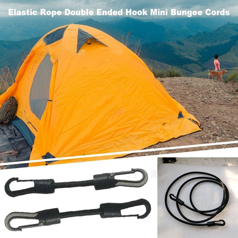 Double Ended Hook Strapping Small Elastic Rope Boat Sports Kayak Accessories  Outdoor Supply