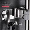 Punch-Free Stainless Steel Mop & Broom Holder