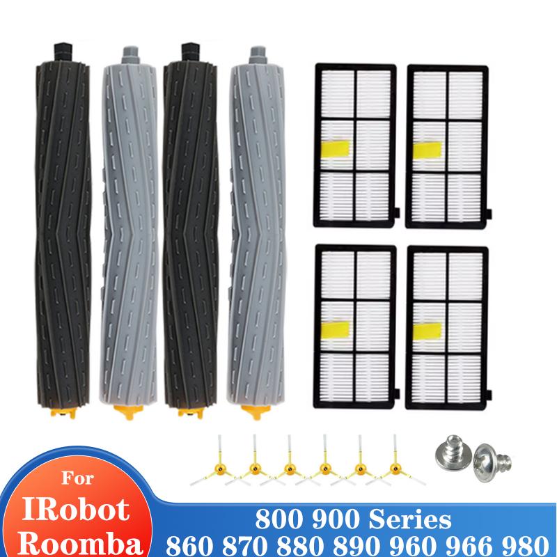 Main Roller Brush Hepa Filter For iRobot Roomba 800 900 Series 860 870 880 890 960 966 980 Parts Robot Vacuum Cleaner Accessorie