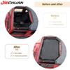 JIECHUAN Car Top Roof Sunshade Cover Front Door Heat Insulation Net Mesh Fit For Jeep Wrangler JK 2007-2017,Exterior Accessories