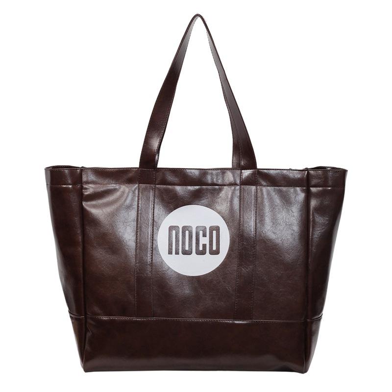 

Tote Bag, Super Large Capacity Storage, Travel Bag, Maternity Bag, Mommy Yoga Bag кавовий