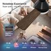 Variable Frequency Smart Ceiling Fan Light for Living Room & Bedroom - Silent, with Adjustable LED