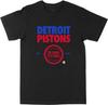 NBA Detroit Pistons Est 1941 Black T-Shirt