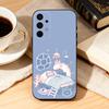 Cute C-Cartoon  Axolotl  Phone Case For Samsung Galaxy A73,A72,A71,A70,A53,A52,A51,Soft Silicone Black Cover