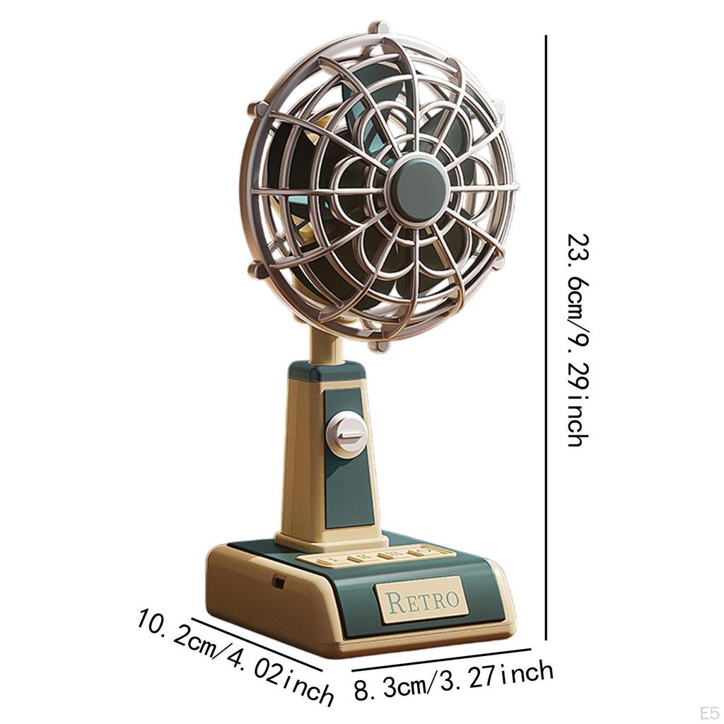 Compact Table Fan with Rotating Feature for Indoor and Outdoor Settings