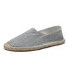 Scarpe da Uomo e da Donna in Tela e Lino Resistenti all'Usura: Scarpe da passeggio slip-on traspiranti, fatte a mano, casual