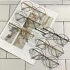 Retro Polygonal Glasses Finished Myopia Glasses Frame Personalized Multi-Anti-Blue Flat Glasses