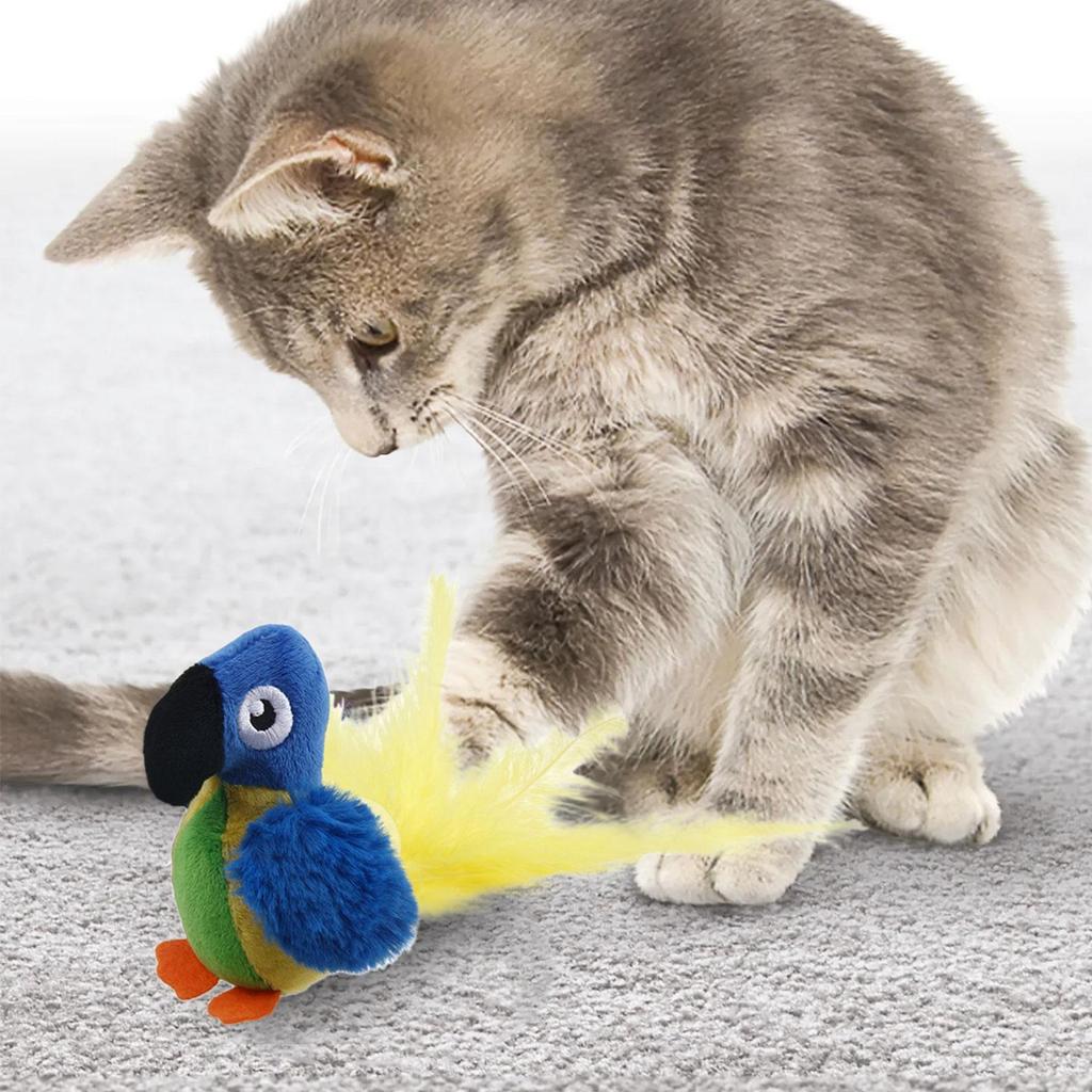 interactive bird toy for cats
