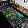 Circuit Tech Line Art Large Game Playmat Non Slip Rubber Desk Mat For Card Board Game Keyboard Mouse Smooth Desktop Surface