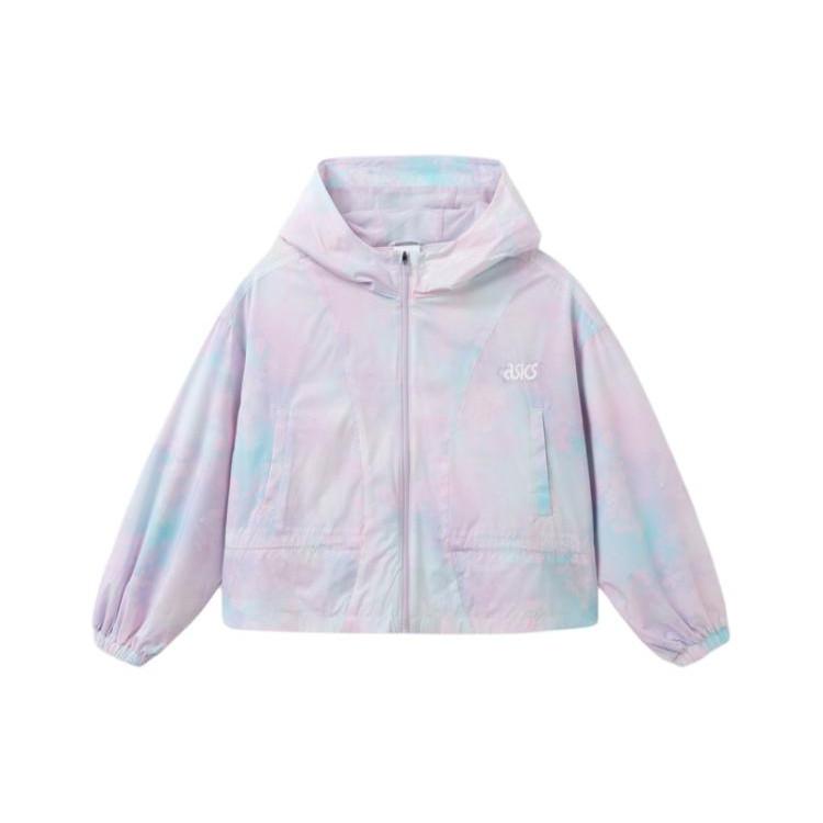 

Новый детский топ Asics, радужный фиолетовый, детский 332241054057-8864 120