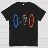 False Portal 100% Cotton Summer Casual Cool Loose T-Shirt