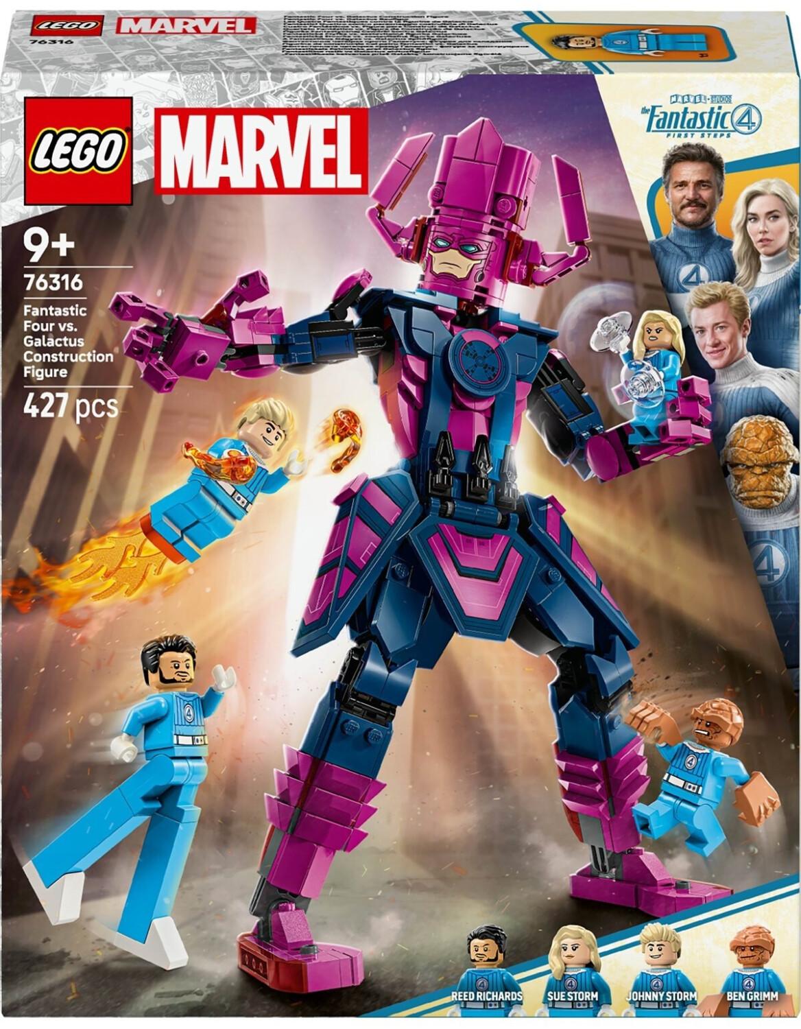 

LEGO конструктор Marvel Super Heroes Фантастическая четверка против Галактуса Строительная фигурка (76316)