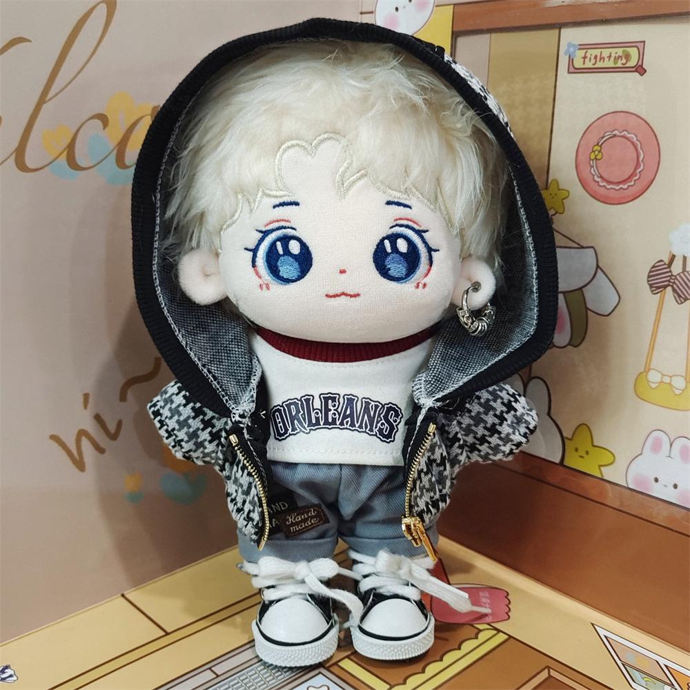 20cm Shi Kai Detective Academy Cotton Plush Doll - Original Star Festival Gift Figure