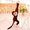 Portable Colorful Long Arm Monkey Long-armed Monkey Ornaments Children's Stuffed Animal Toy Soft Hanging Stuffed Doll DIY