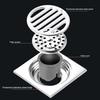 Floor Drain Double Filter Design Anti-odor Anti-blocking Drainage Insert Drain Plug Hair Catcher Floor Drainer Home Supply