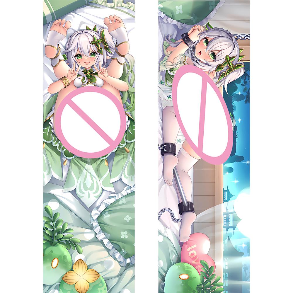 Nahida Dakimakura Anime Body Pillow Cover Two Side Printed Bedding Cushion Case Pillowcase Otaku Kawaii Accessories Gifts