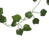 Green Silk Artificial Grape Hanging Leaf For Home Wedding Garden Party Decor