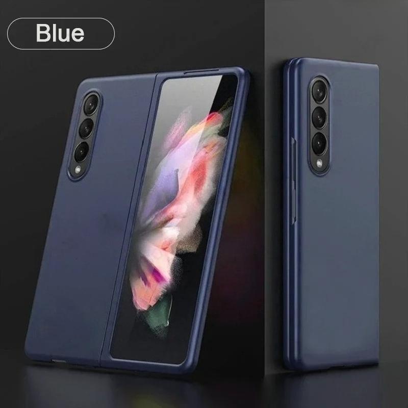 Simple Ultra Slim Hard PC Frosted Phone Case For Samsung Galaxy Z Fold 7 6 5 4 3 Skin-Friendly Full-pack Anti-Drop Protect Cover