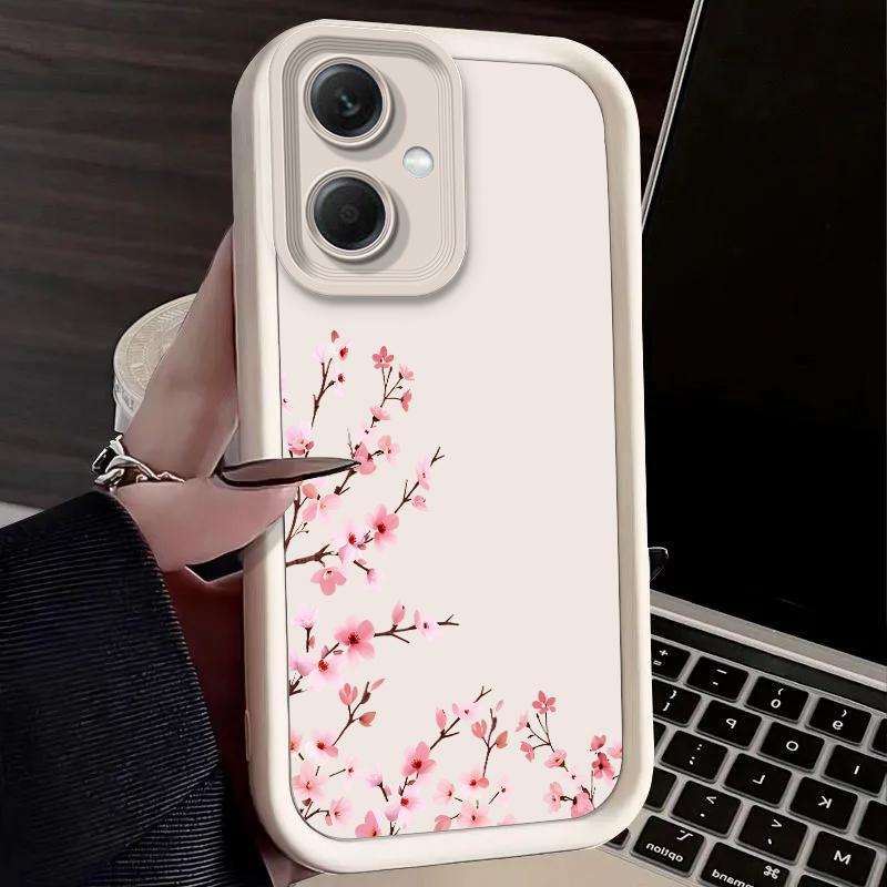 Cherry Blossom Branches Case for Xiaomi Redmi Note 14 13 12 Turbo 11S 4G 11 10 Pro Plus 9 14C 13C 12C 9C A2 A1 Soft Cover Funda