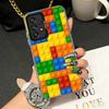 Fashion Building Blocks Pattern Shockproof Phone Case for Samsung A17 A16 A15 A14 A37 A57 A36 A56 A26 A35 A55 A25 A34 A54 A24 A1