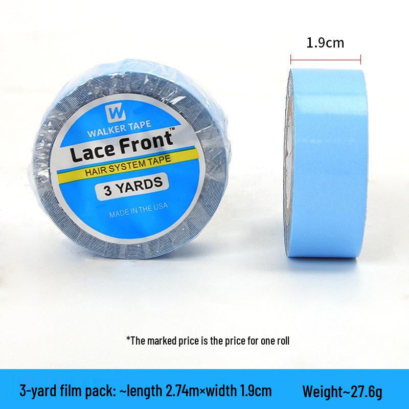 Seamless Double-Sided Blue Lace Front Wig Adhesive Roll