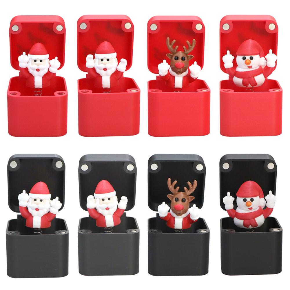 Fun Pop-up Surprise Gift Box Prank Middle Finger Surprise Valentine's Day Christmas Holiday Gift Toy Home Decoration