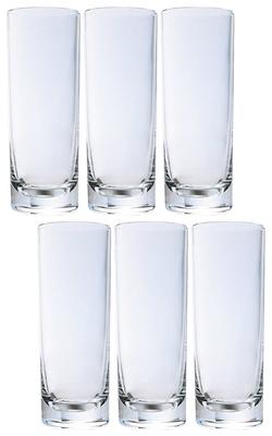 Verre Collins ADERIA 300 ml 6 pièces Fabriqué au Japon Lavable au lave-vaisselle Verre Highball Cadeau de mariage Bière Cadeau élégant Classement populaire Verre Saké Anniversaire