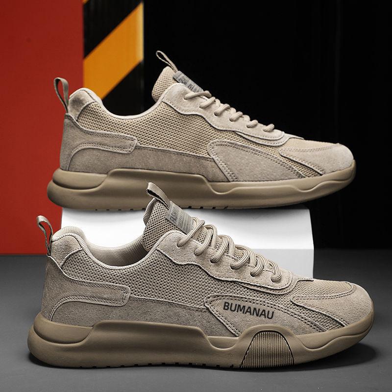 Men's shoes spring and summer new versatile comfortable casual lightweight mesh breathable board shoes casual shoes mesh shoes