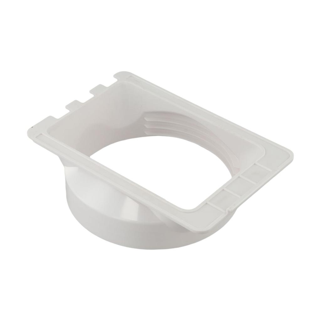 197*130*150mm Connector Duct Adapter Duct Adapter ABS Material Efficient Ventilation Gray Portable Easy To Install