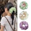 Luxurious Hair Accessory Pleated Hair Tie Elastic Hair Band Offering Comfort And Style For Women Embracing Stylish Look