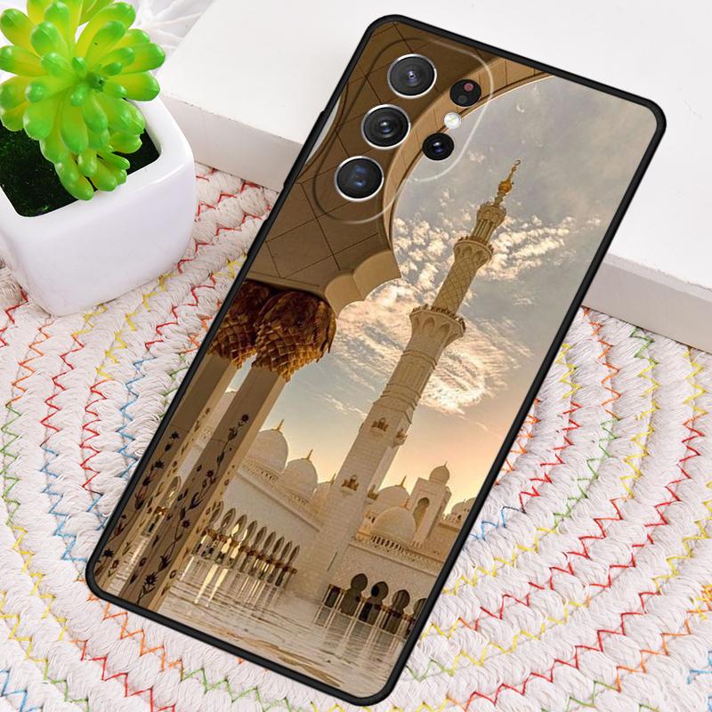 Arabic Muslim mosque soft Phone Case for Samsung Galaxy note 10 pro S26 Ultra S23 S24 FE S25 S21 S22 PLUS shockproof Cover
