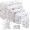 8-Piece Travel Clothing Storage Bag Set