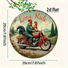 Vintage Metal Wall Art Motorcycle Rooster Wedding Valentine Home Bar Cafe Decor