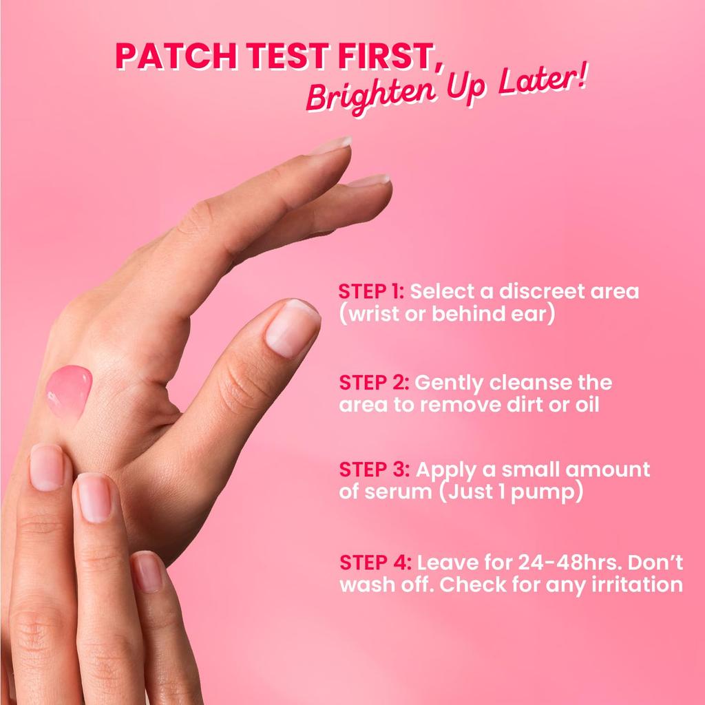 DOT & KEY 10% Niacinamide Strawberry Face Serum 20ml | Hydrates, Smooths & Reduces Dark Spots