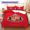 Sunderland A.F Pattern Bedding,Quilt Set Quilt Cover Pillowcase Home Birthday Gift(1 * Duvet Cover + 2 * Pillowcase, Without Core)