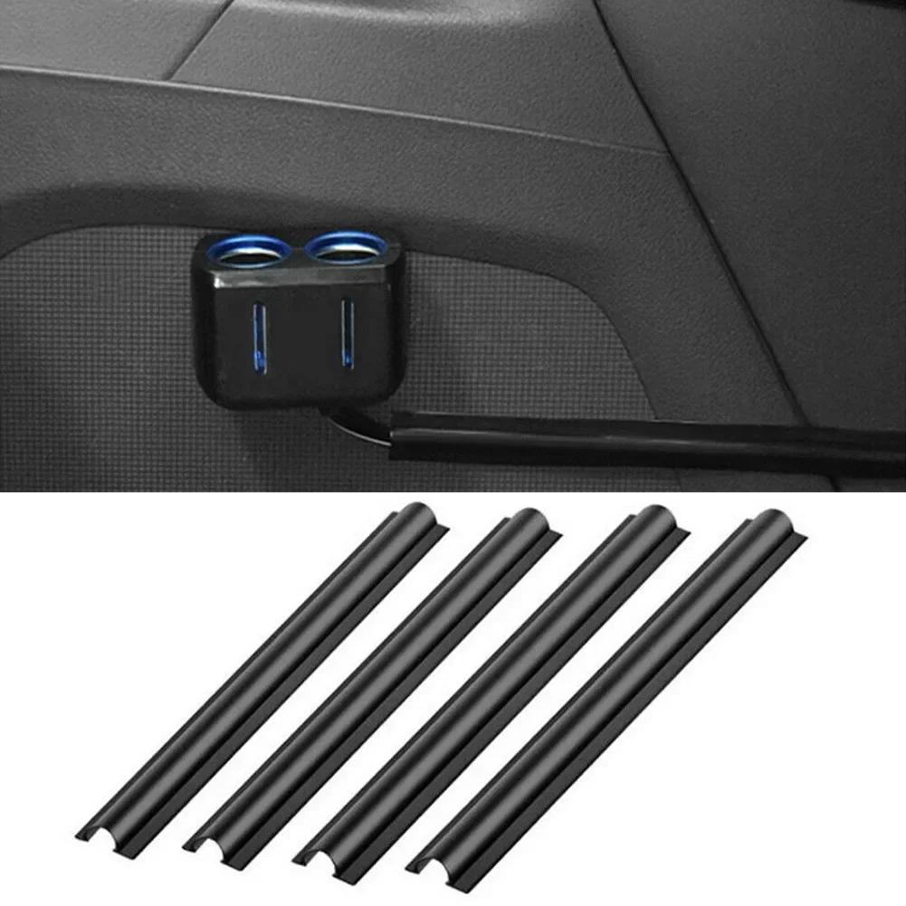 4/8Pc Sleek Car Cable Organizer Kit Universal Sleeves for Neat Damage-Free Interior Protect Charging Wires Enhance Aesthethetic
