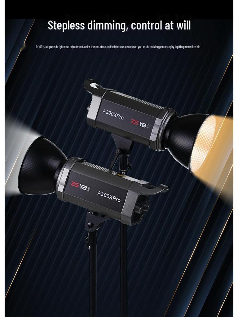 Yingbang A Series 300W Dual Color Live Broadcast & Photography Light