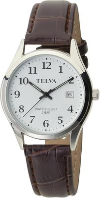 CREPHA Analog Japanischer Quarz 3 ATM Wasserdicht Kalenderfunktion Einfach und Leder 18mm Armband Geeignet für High School und Mittelschule Erhältlich in