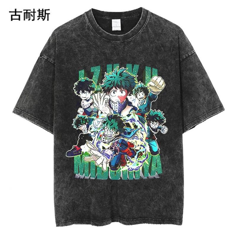 

My Hero Academia anime manga T-shirt shirt undershirt undershirt cotton unisex M
