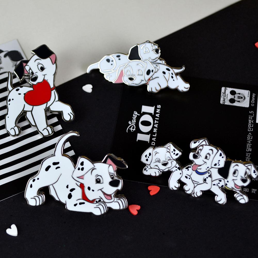 Iknowk Disney 101 Dalmatians Single-Sided Badge 5 Types