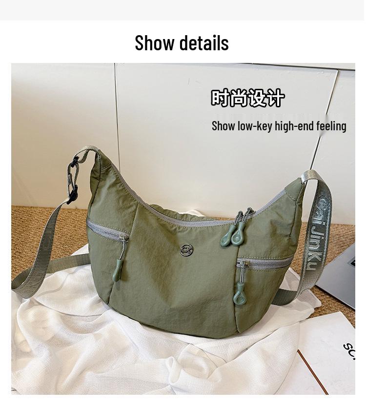 Xipeng Damenmode Croissant Crossbody Mondtasche