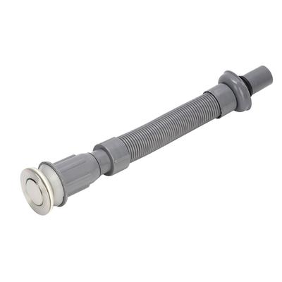 Tuyau d'évacuation universel pour lavabo de salle de bain, siphon en S, tuyau d'évacuation vertical, accessoires de plomberie