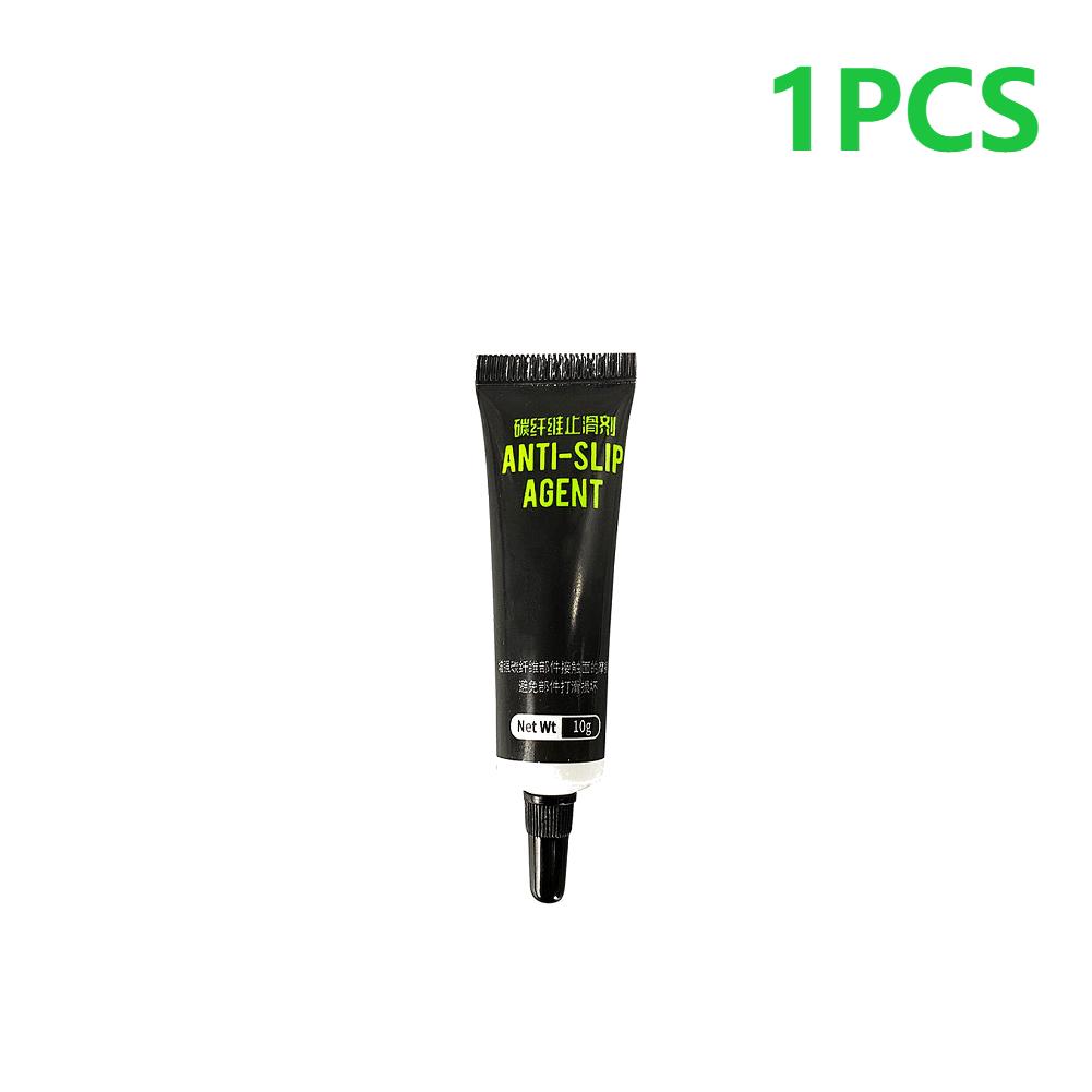 

10g Carbon Fiber Anti Slip Agent Non-Corrosive Anti-Slip Grease Easy To Clean Bike Grease for MTB Bikes Handbars Seatpost Stems 1 Pcs