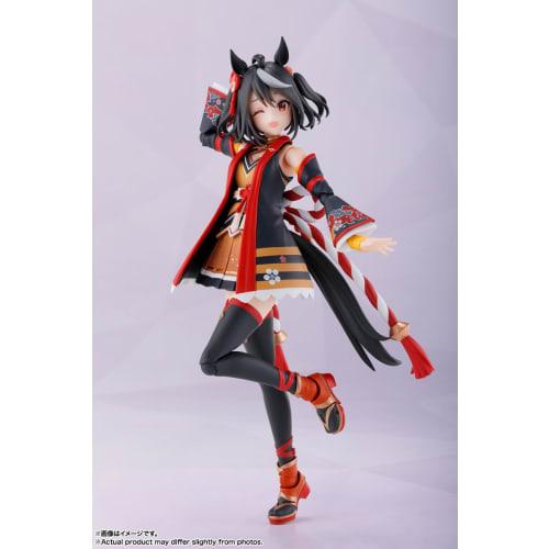 TAMASHII NATIONS S.H.Figuarts Uma Musume Pretty Derby Kitasan Black, Approximately 140mm, PVC & ABS Painted Action Figure