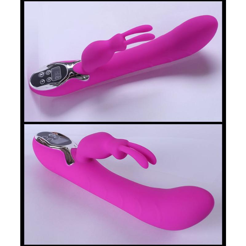 Wiederaufladbarer beheizter Vibrator Butterfly Female Frequency Vibration Stimulation Masturbator Erotische Sexspielzeuge für Erwachsene