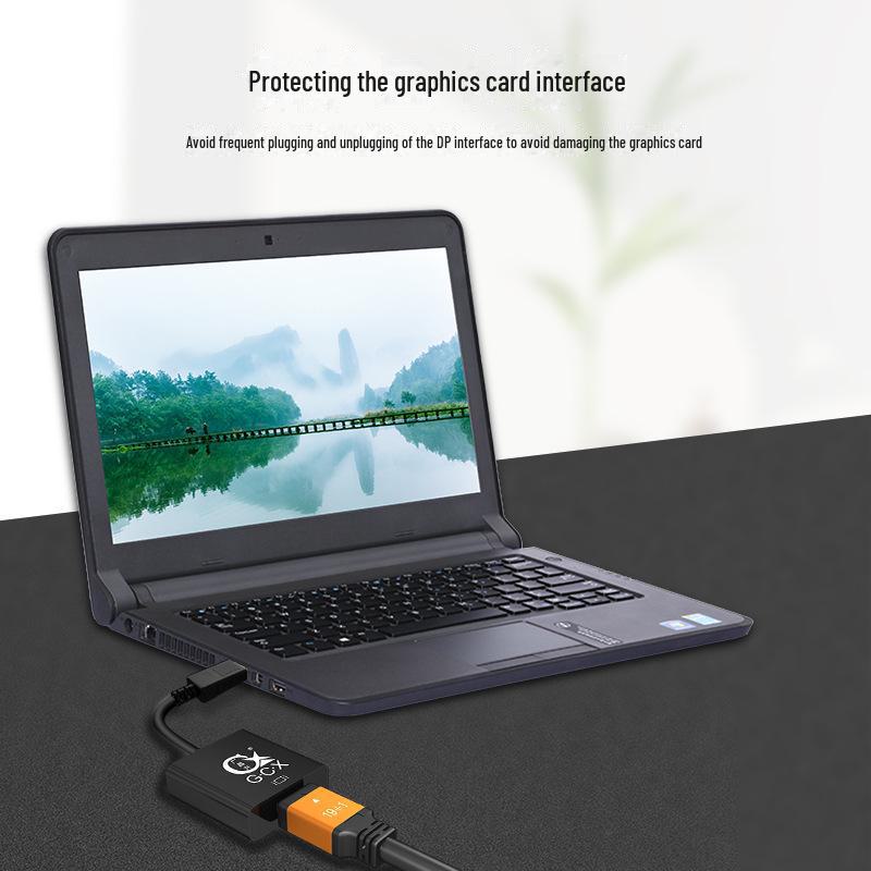 DP to HDMI Cable: Connects Computers, TVs, Projectors, and Set-Top Boxes