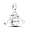 925 Sterling Silver Charms Beads Animal Pendant Dangle Fit Necklace Bracelet Gift Women Party