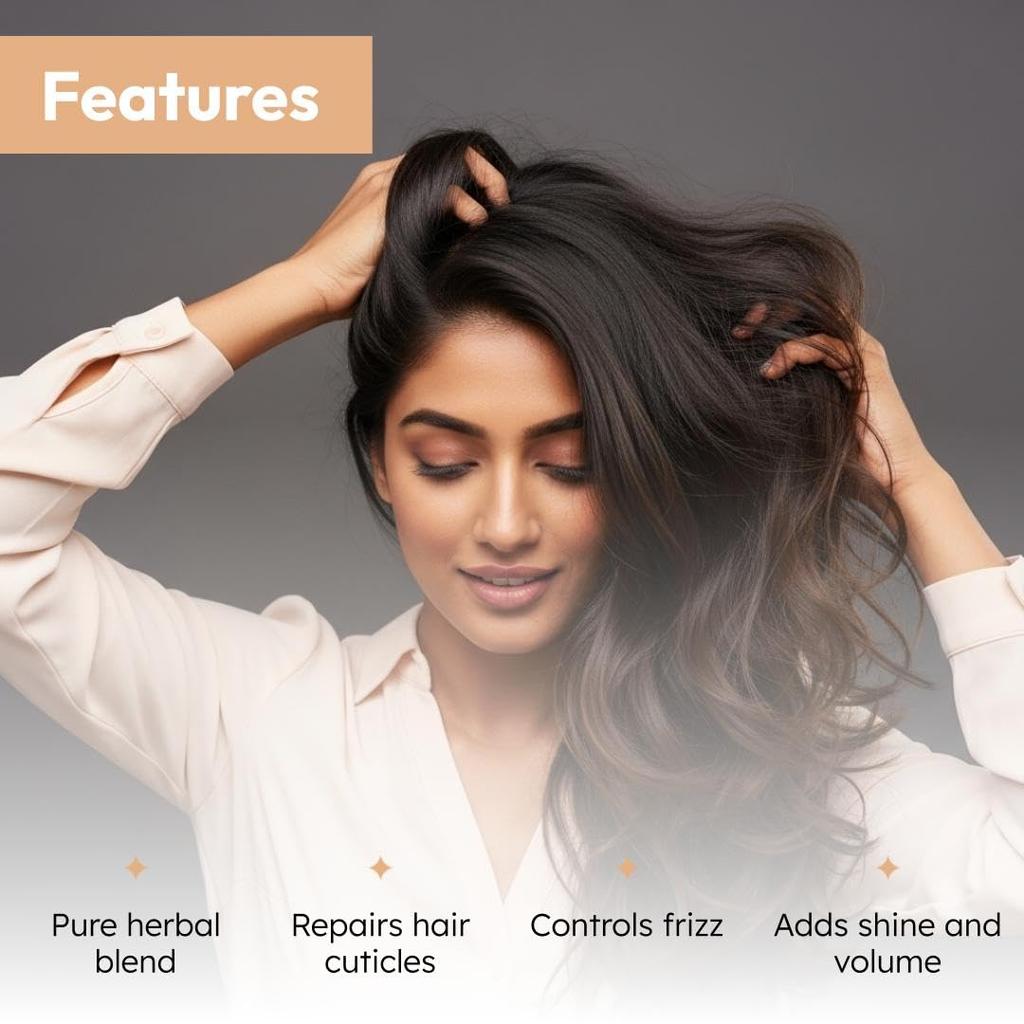 Sri Sri Tattva Henna Shikakai Shampoo 200ml X Pack of 3 – Nourishing, Volumizing, Healthy Shiny Hair for Men & Women